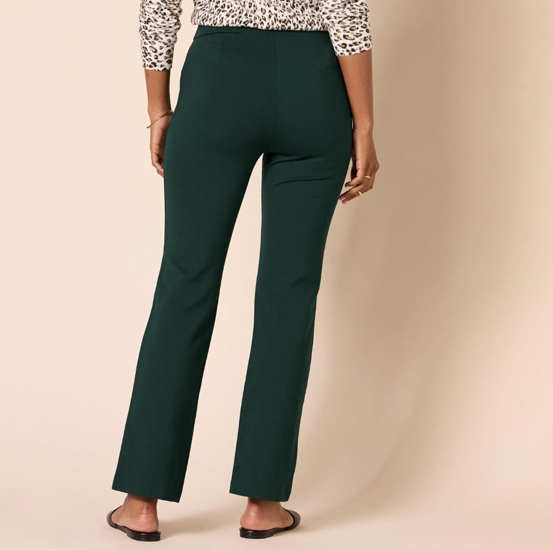 Forest Green Casual Slacks