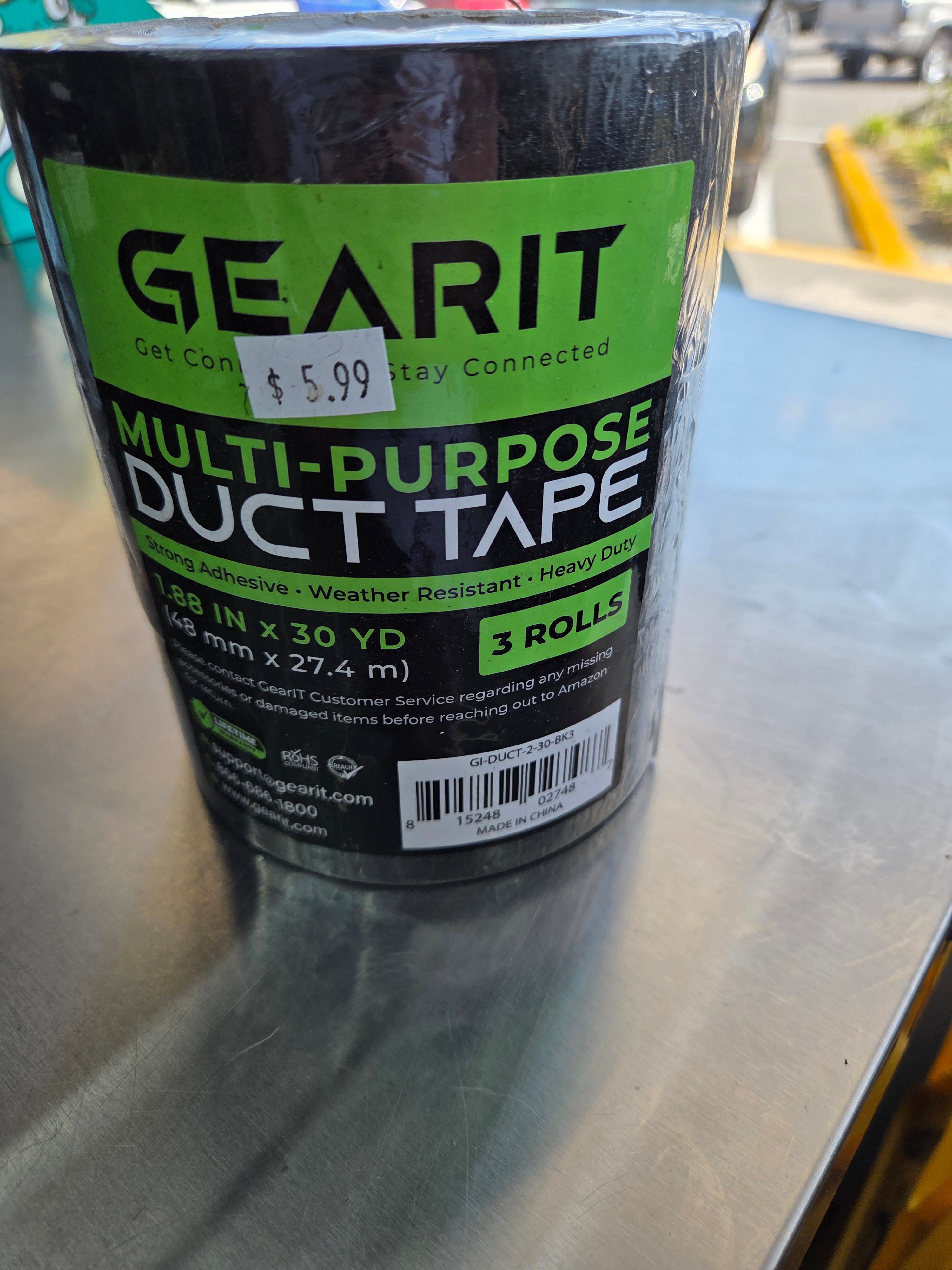 Gear it duct tape