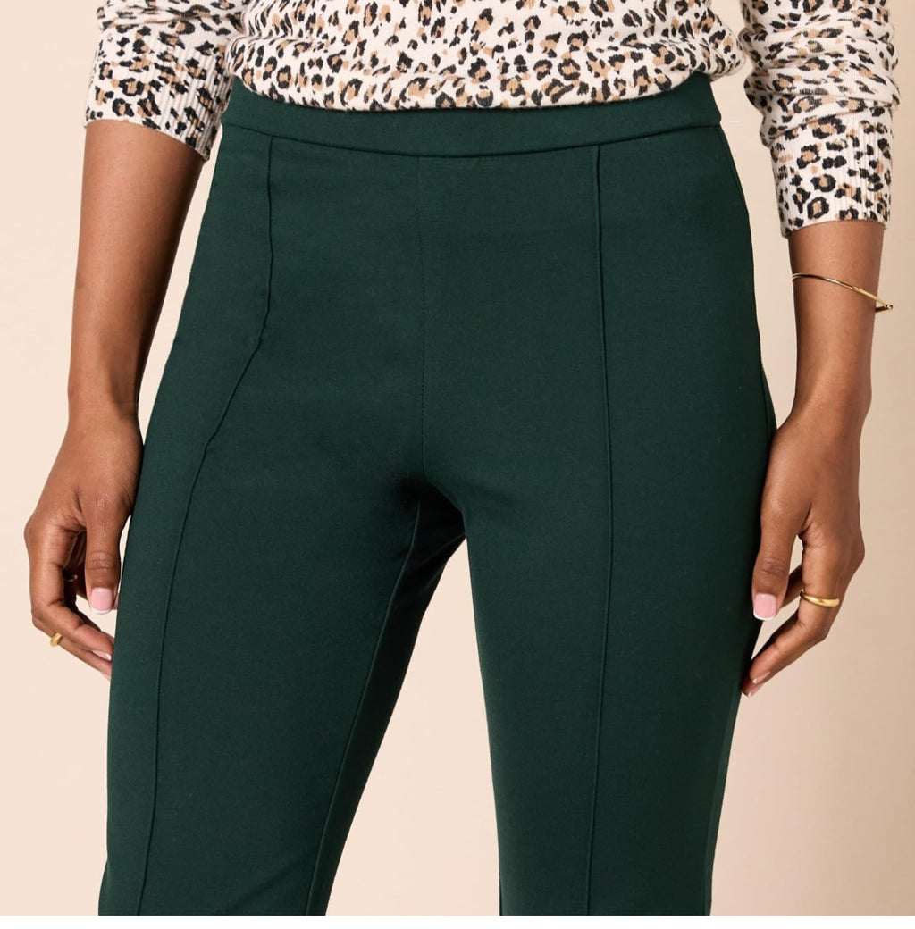 Forest Green Casual Slacks