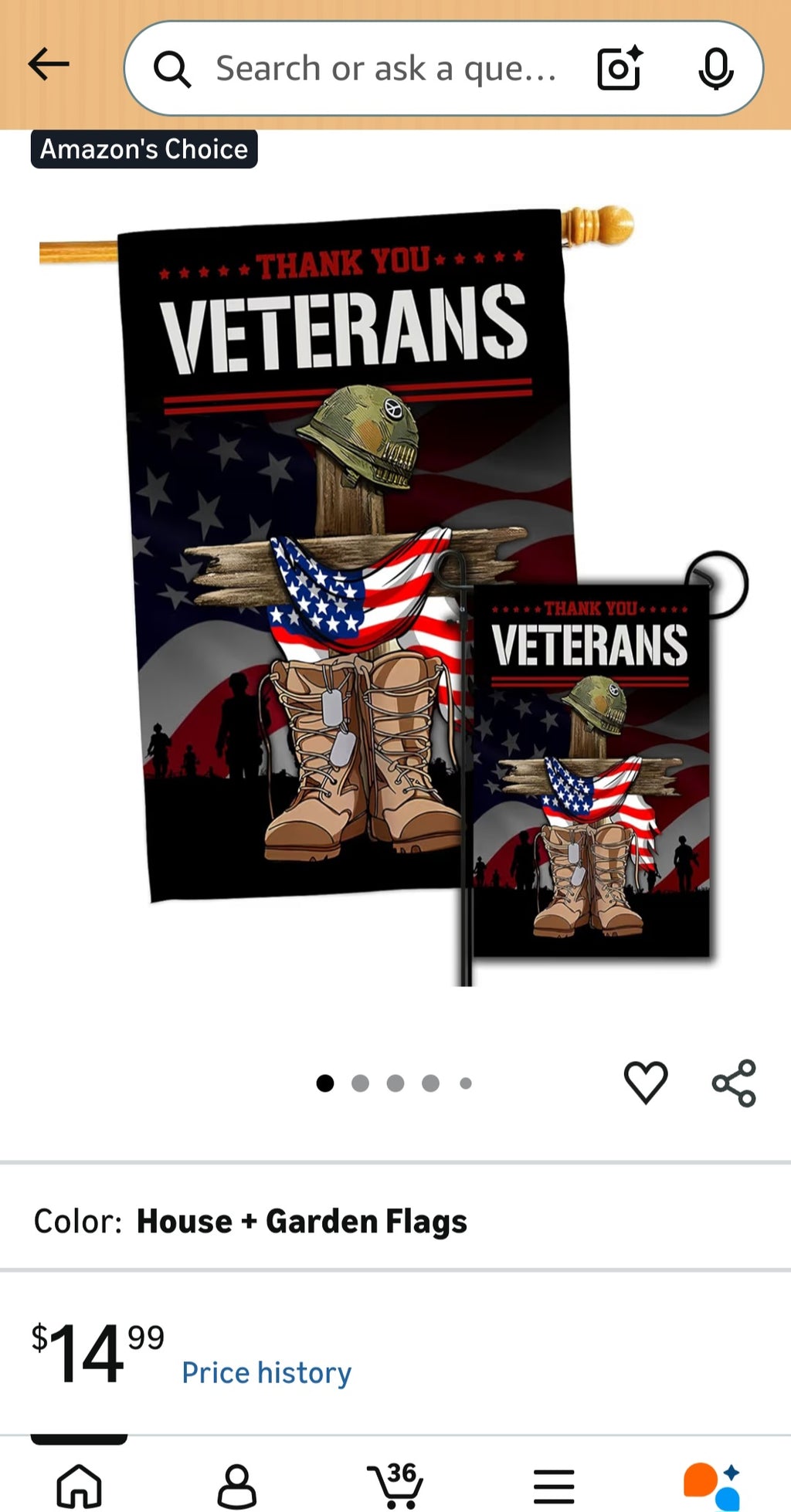 Garden flags